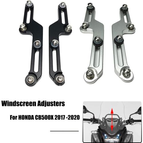 CB500X 2017 2018 2019 Windscreen Adjusters Motorcycle CNC Windshield Bracket fits for HONDA CB500 X CB 500X 17 18 19
