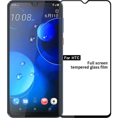 For HTC Desire 19 Plus Full Cover Ultra-thin Tempered Glass Film For HTC Desire U19E Screen Protector Protective color film