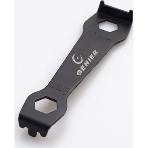 Chainring nut wrench TB-6715 Bottom Crank tool for most slotted-type nuts with wrench 9 mm 10 mm bike repair tool