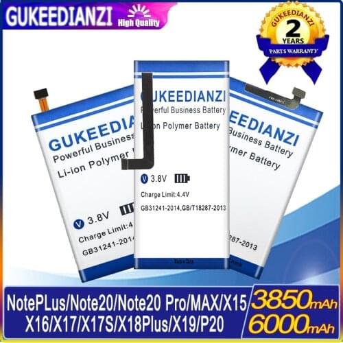 GUKEEDIANZI CUBOT X18 Plus Phone Batteries