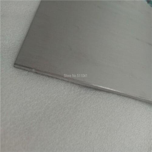 Grade 5 titanium sheet Gr5 ti-6al-4v titanium plate 2pcs 2mm*250mm*300mm wholesale price,free shipping