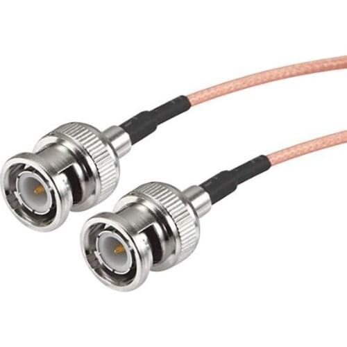 JX Connector HD-SDI BNC Male to BNC Male Coax Cable for SDI Camera Security CCTV Camera DVR System/BMCC 15cm 20cm 30cm 50cm 1m