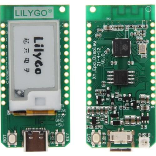LILYGO® T-Dispay E-paper 1.02 inch Adapt to T-U2T USB To TTL Automatic Downloader
