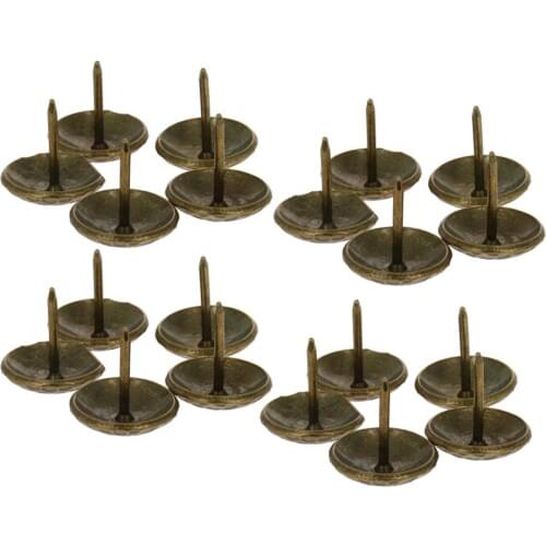 MroMax High Quality Green Ancient/Red Ancient Round Head Foam Nail Iron Plating Thicken Cap 19*23/9*16/11*16mm Hardware Fastener