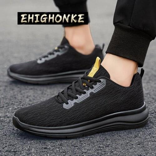 2021 classic brand mens tennis shoes soft shock absorption lightweight breathable flying woven sneakers male Tenis Masculino y8