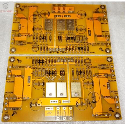 PASS A3 HIFI Single-ended Class A Power Amplifier New Version Balanced Input PCB
