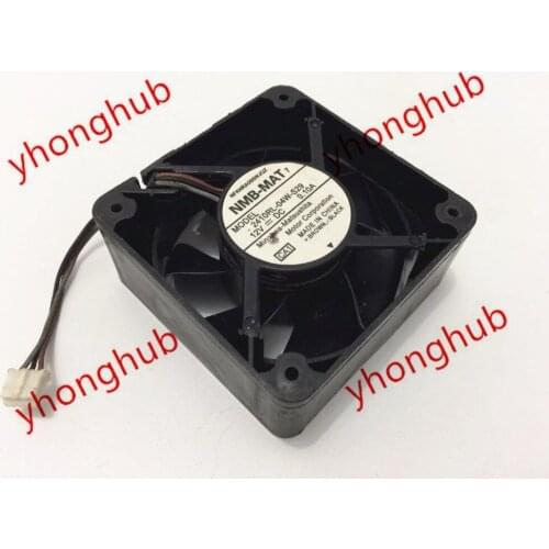 NMB-MAT 2410RL-04W-S29 CA1 Server Cooling Fan DC 12V 0.10A 60x60x25mm 3-wire