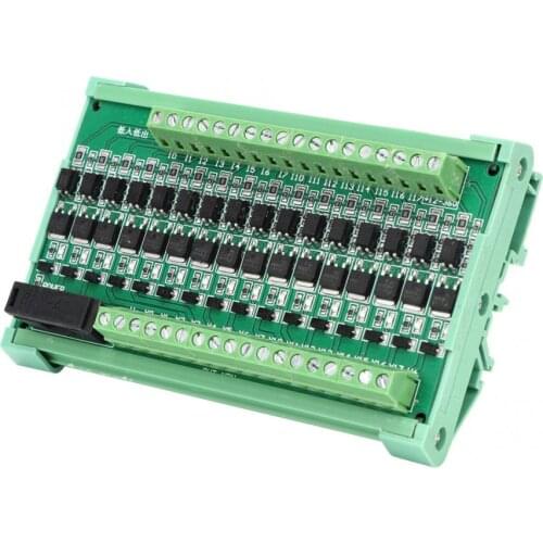 New Original 16-Channel Plc Amplifier Board Isolation Relay Board Input NPN Output NPN 12-36V DC Tripod Electric Measuring Tool