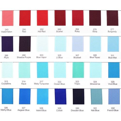 196 colors solid color plain grosgrain ribbon diy handmade hair accessories birthday diy hair bows kids gift package 100 yards