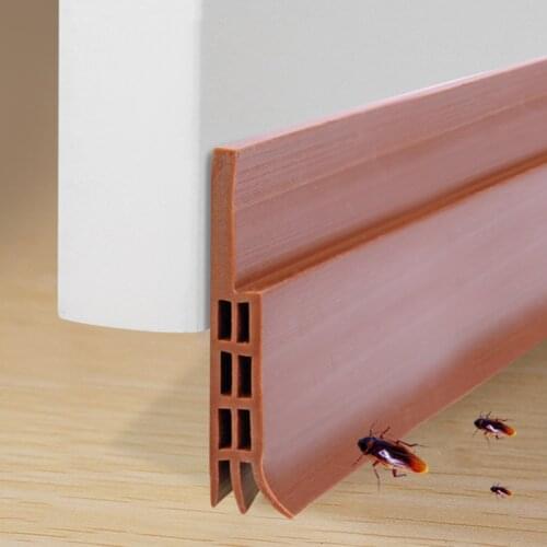 Self-adhesive Door bottom sealing strip Weather Stripping burlete puerta casa mousse acoustique Soundproof espuma acoustic foam