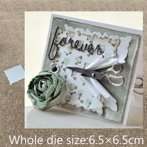 New Design Craft Metal die cuts Cutting Die Irregular frame decoration scrapbooking Album Paper Card Craft Embossing die cuts