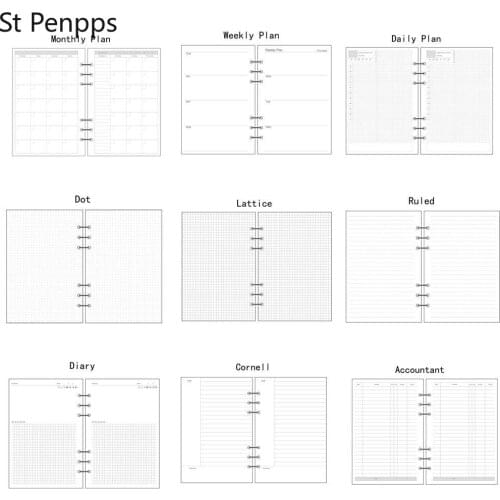 St Penpps Diary Sheets