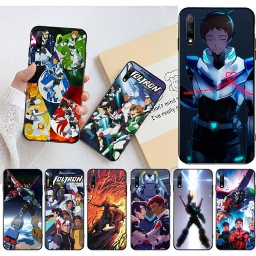 YJZFDYRM Voltron Legendary TPU black Phone Case Cover Hull for Huawei Honor 30 20 10 9 8 8x 8c v30 Lite view pro