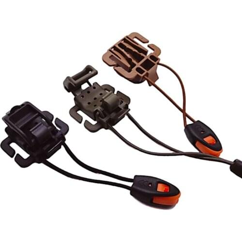 2021 New Portable Backpack Clip with Whistle Fixing Bag Accessories for Outdoor Tool