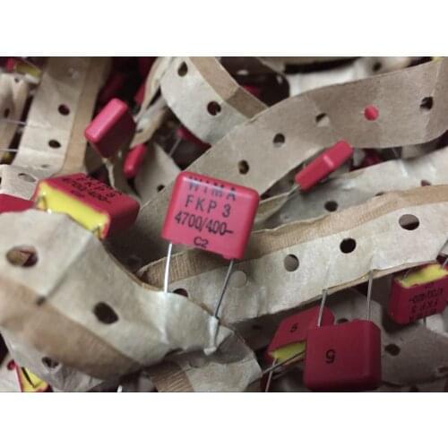 30pcs Brand New Original Germany WIMA 4700PF 630V 4N7/472 FKP3 Pitch 10mm Capacitance free shipping