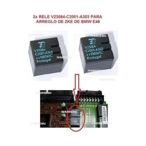 5PCS V23084-C2001-A303 GM5 ECU FOR BMW E46 X3 E39 E38 FOR Audi FORVW FOR Citroen