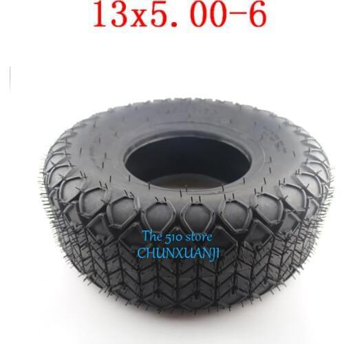 13x5.00-6 13x5-6 tubeless tire Turf Trac Lawn Mower TIRES 4 PLY RATED for Garden Tractor Rider Mower ATV GO-kart all this model