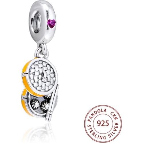 100% Real 925 Sterling Silver Chinese Bao Dangle Charms Beads for Jewelry Making Fits Pandora Bracelet Argent Charmsy Kralen