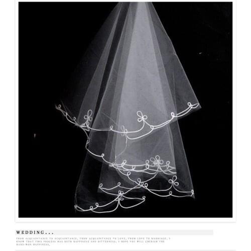 Elegent Bridal veils Party Wedding Tulle Veils Girls Women Accessories 2022