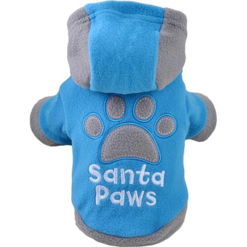 Fleece Dog Clothes For Dogs Hoodie Winter Pet Dog Coat Jacket Small Medium Dogs Pets Clothing For Pets Outfits Chihuahua Costume