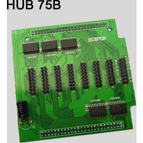 Hub75B card Adapter for full color led display screen control system use LINSN RV901 receive card