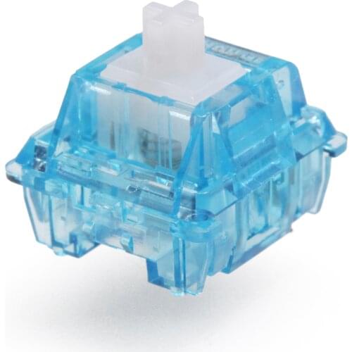 HUANO Holy Tom Switch RGB Advance Tactile 60g Switches For Mechanical keyboard mx stem 3pin Symmetric Long Spring Blue White
