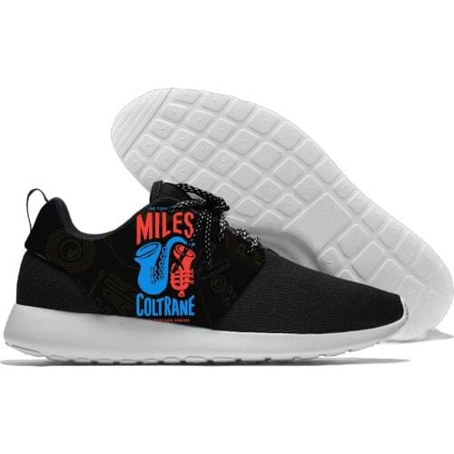 Sneakers Men 2020 Miles Davis of The Metal Band Custom Images Shoes Men Casual Sneakers Women Zapatos Casuales De Los Hombres