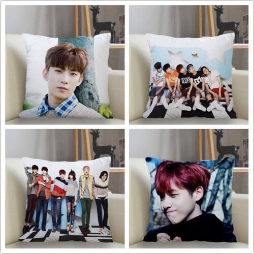 Musife Custom KPOP B1A4 Decorative Pillowcase Art Square Zippered Pillow Cover 35*35,40*40,45*45cm wholesale