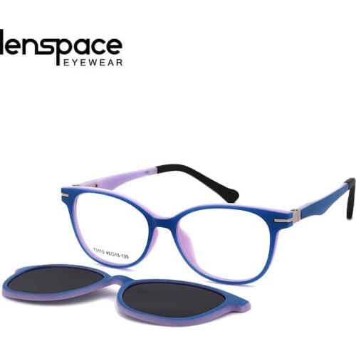 New Magnetic Round Glasses Clip-on Flexible Protective Children Sunglasses Men Frame Kids Myopia Glasses Eyeglasses Frames