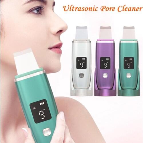 2019 Skin Scrubber Facial Spatula Blackhead Remover Pore Cleaner Deep Cleansing Beauty Lifting Tool Facial Cleaning Tool