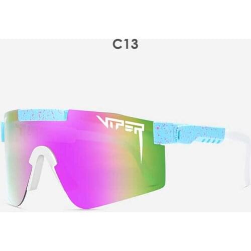 Original Pit Viper Sport google TR90 polarized sunglasses for men / women outdoor windproof glasses 100% UV mirror lens