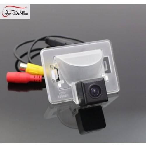 JanDeNing HD CCD Car Rear View Parking/ Backup Reverse Camera/License Plate Light OEM For Mazda 5 Mazda5 Premacy Mk2 2005-2010