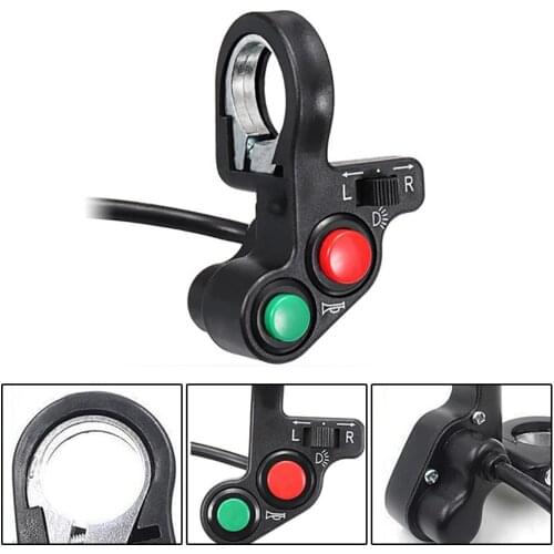3 in 1 Motorcycle Headlight Horn Turn Signal Light Indicator Control Switch