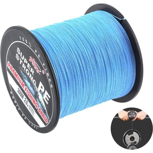 300M 330Yards PE Braided Fishing Line 4 Strands 18 28 40 50 70 80 90LB Multifilament Fishing Wire Fishline