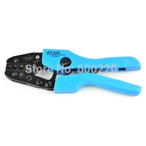 High quality Ratchet Crimp Tool AN-03D for crimping insulated connectors 0.5-6mm2 20-10AWG crimper LSD crimping tool wholesale