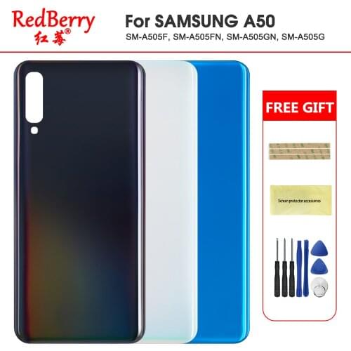 Back Cover for Samsung Galaxy A50 A505 Battery Cover Replacement Rear Door Housing Cover Case For Galaxy a50 SM-A505F A505F