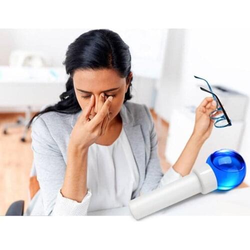 2pcs/set Large Beauty Ice Hockey Energy Beauty Crystal Tools For Face Ball Eye Globes Water Cooling Wave Ice Massage V4R7