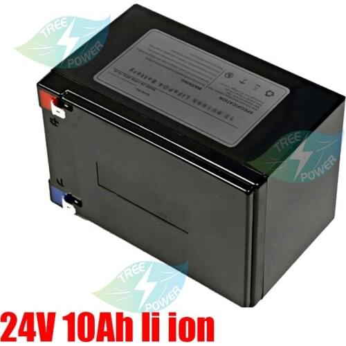 24V 10Ah 7S Battery 29.4V 10000mAh BMS Electric Bicycle Moped /Electric/Li ion Battery Pack+29.4V Charger