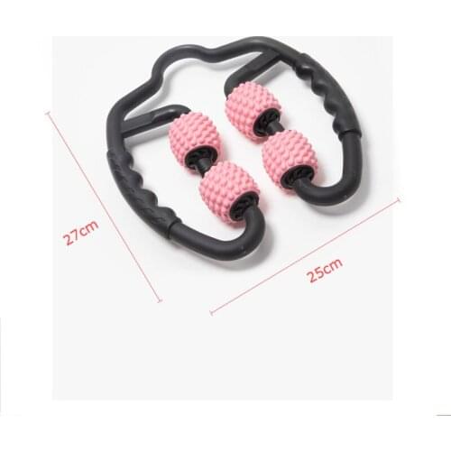 Massage Roller Ring Massage Muscles Suitable for Arms Legs and Neck Muscle Relaxer Fitness Yoga Pilates Exercise Leg Clamp SJ