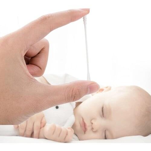 180pcs/Box Cotton Swabs First aid kit paper Sticks Soft Cotton Buds Tampons Microbrush Cotonete tampons health for baby