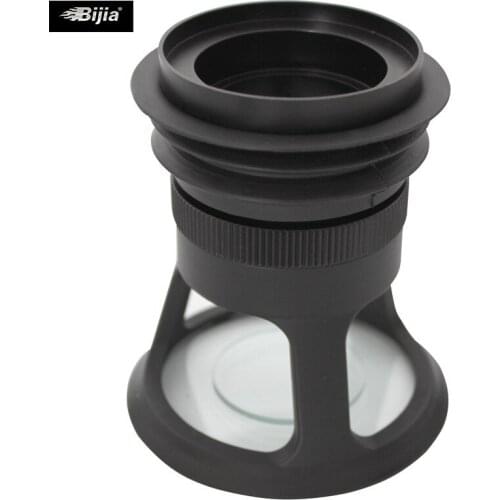 5X Horseshoe Mirror Desktop Scale Magnification Meter Magnifying Glass Fingerprint Comparison CBL 40MM