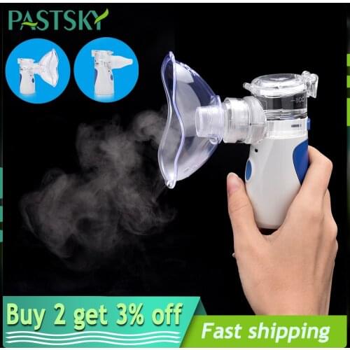 Mini Portable Nebulizer Inhaler Nebulizador Atomize Medicines USB Charge Mesh Nebulizer Homehold Steam Inalador For Kids Adults