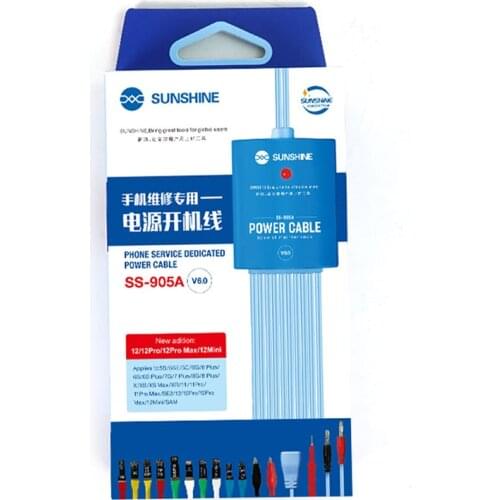 The Newest Sunshine SS-905A V6.0 For IPhone6-12 Series Power Boot Cable Charging Board Battery Activation Board Test Cable