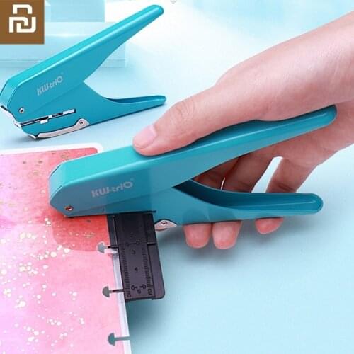 New Notebook Loose-leaf Punchers Mushroom Hole Manual Punching Machine Scrapbook DIY Paper Cutter Office Binding Hole Punch