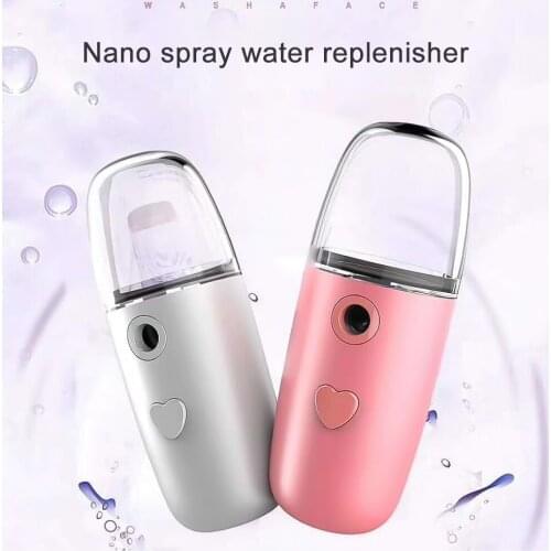 Car humidifier Portable Small Air Humidifier USB Rechargeable 30ML Handheld Water Meter Ultrasonic Charging Diffuser Mini Oil