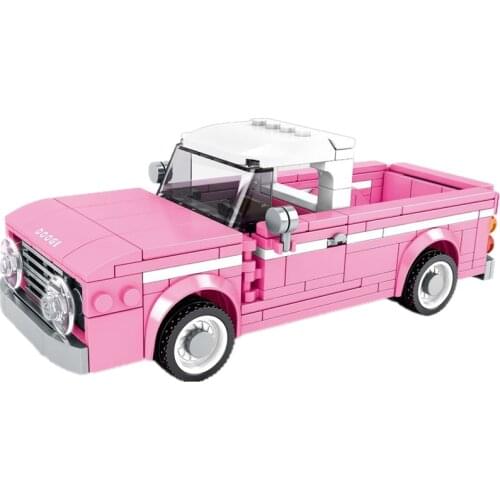 2021 Speed Champions Serise Dodges Pickup Trucks Supercar Race Car Sports Building Blocks Bricks Sets Kits Kids Classic Model