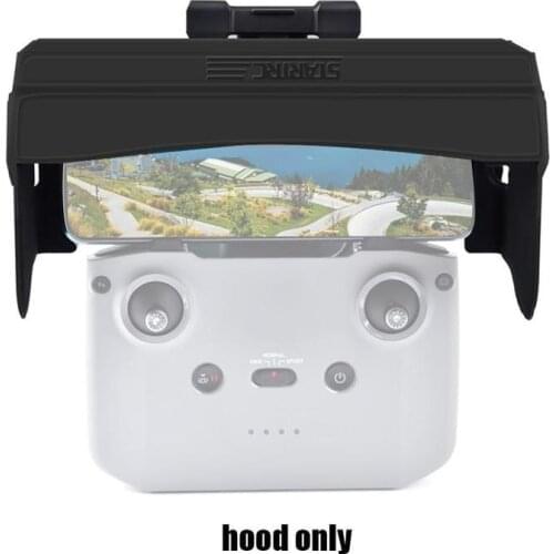Three-fold Sun Visor For Djl Mini2 For Mavic Air2 Drone Controller Folding Hood Monitor Cover Phone Tablet Sun Shade