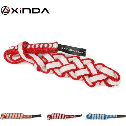 Xinda Outdoor Rock Climbing Equipment Mountaineering Belt Support Protective Sling High Strength Wearable Safety Belts Sling