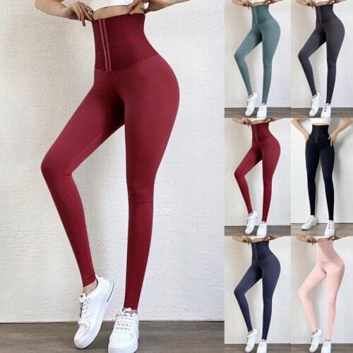 Women Leggings for Fitness Push Up Sports Leggings Gym High Waist Yoga Pants Slim Workout Exercise Elastic Leggings Sportswear