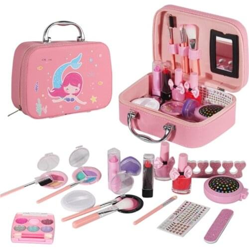 20Pcs Pretend Play Simulation Cosmetic Makeup Handbag Toys For Girls Children Educational Toys Birthday Gift A2UB